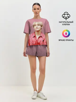 Женская пижама с шортами / BTS