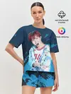 Женская пижама с шортами / BTS