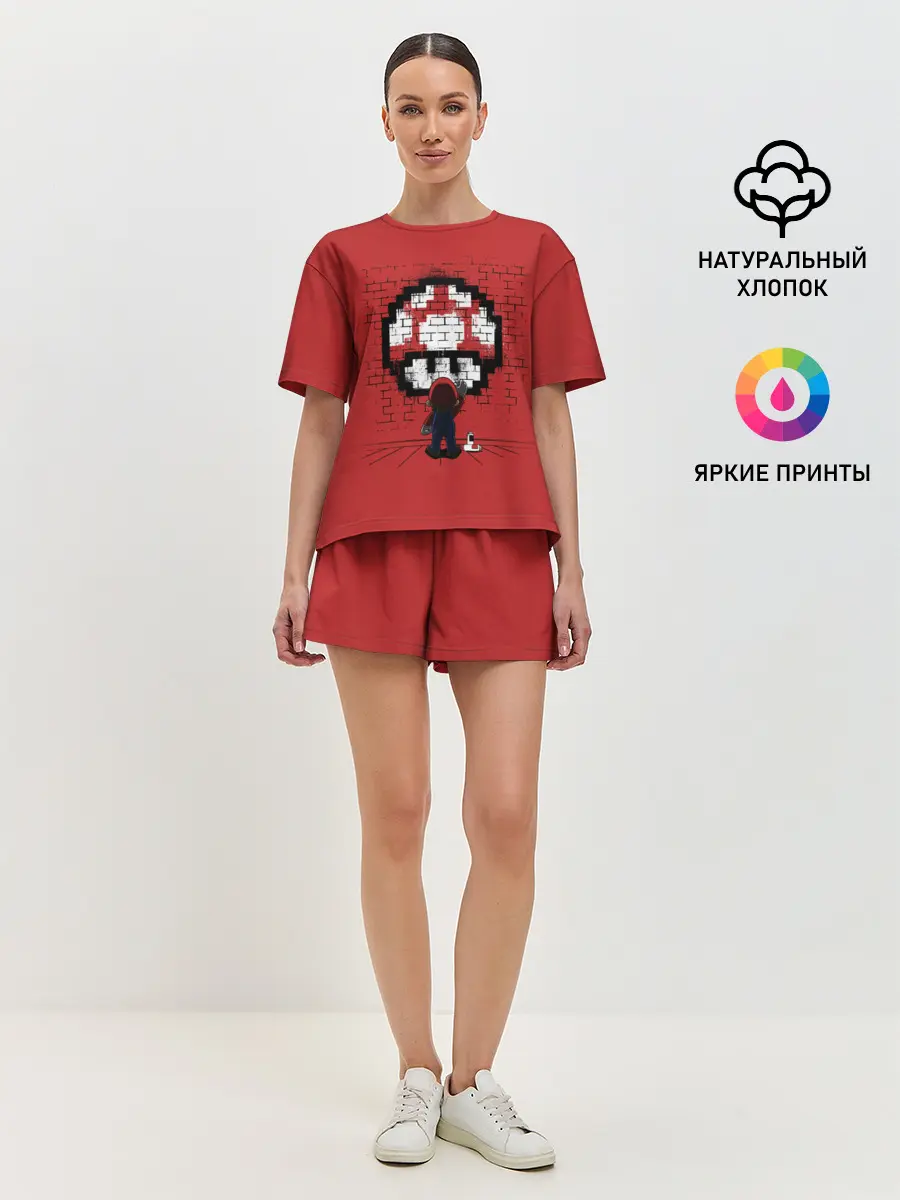 Женская пижама с шортами / Mario