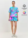 Женская пижама с шортами / Impostor Unicorn