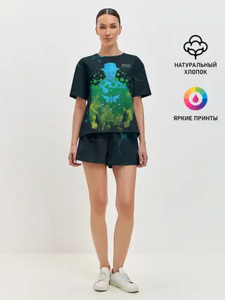 Женская пижама с шортами / Уважай Химию