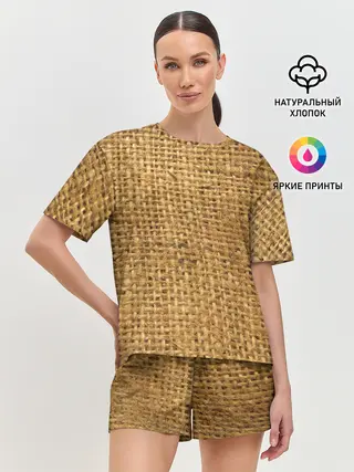 Женская пижама с шортами / Мешок