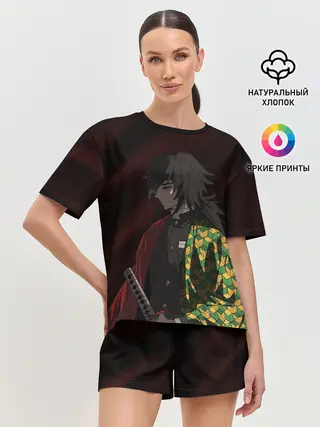 Женская пижама с шортами / ГИЮ ТОМИОКА
