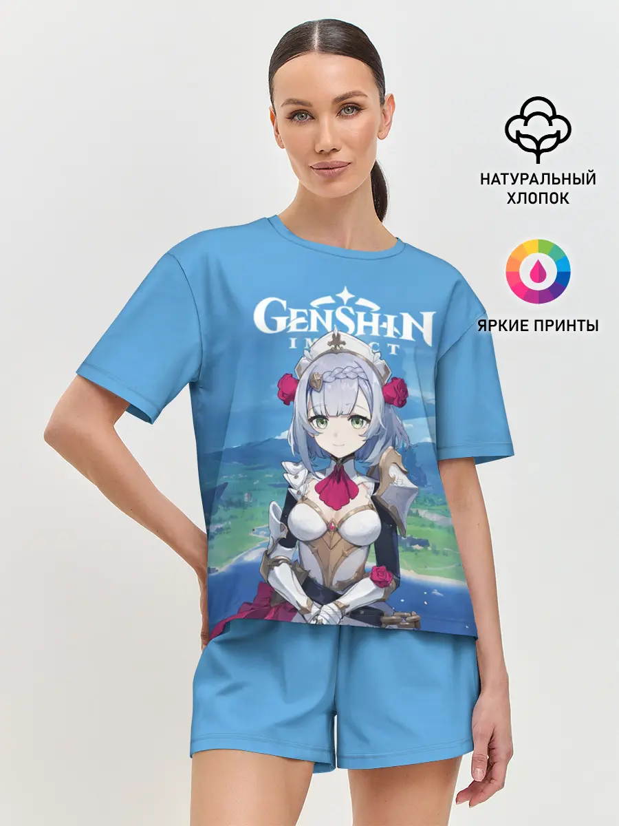 Женская пижама с шортами / Genshin Impact