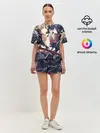 Женская пижама с шортами / Два Клинка