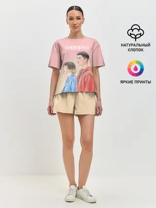 Женская пижама с шортами / Итэвон класс