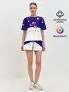 Женская пижама с шортами / Зимний AMONG US