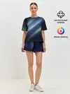 Женская пижама с шортами / Текстура