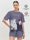 Женская пижама с шортами / the king