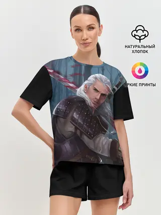 Женская пижама с шортами / Ведьмак 2