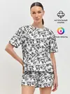 Женская пижама с шортами / Дзен