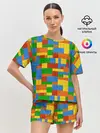 Женская пижама с шортами / Конструктор