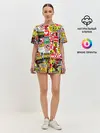 Женская пижама с шортами / Запрещающие знаки