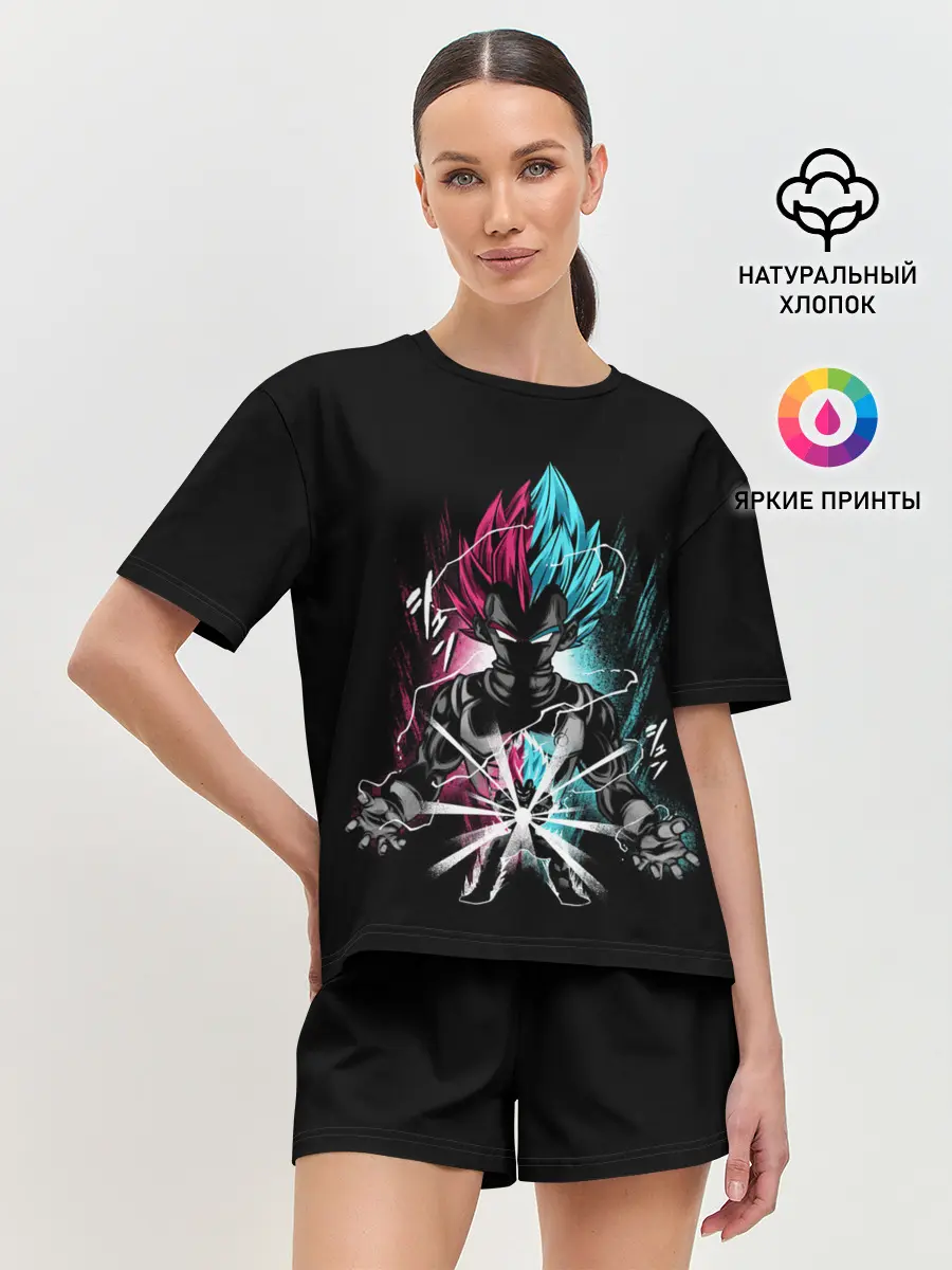 Женская пижама с шортами / Аниме Жемчуг Дракона