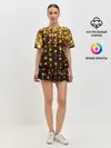 Женская пижама с шортами / ЗОЛОТЫЕ БЛЕСТКИ