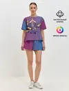 Женская пижама с шортами / БГ многорукий