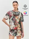 Женская пижама с шортами / Самурай