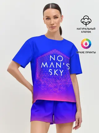 Женская пижама с шортами / NO MANS SKY