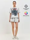 Женская пижама с шортами / Робот полицейский