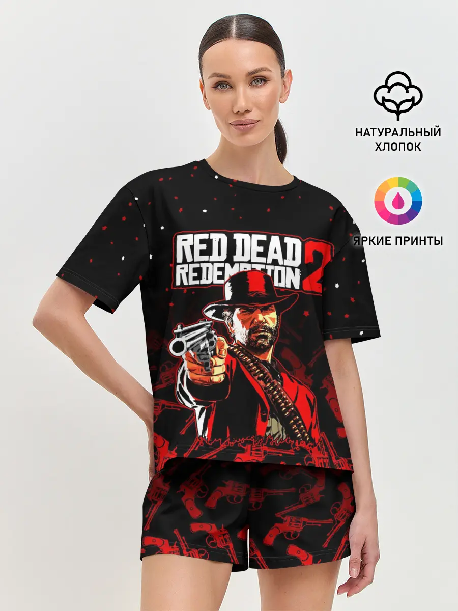 Женская пижама с шортами / RED DEAD REDEMPTION 2