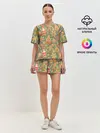 Женская пижама с шортами / Новый год 2021