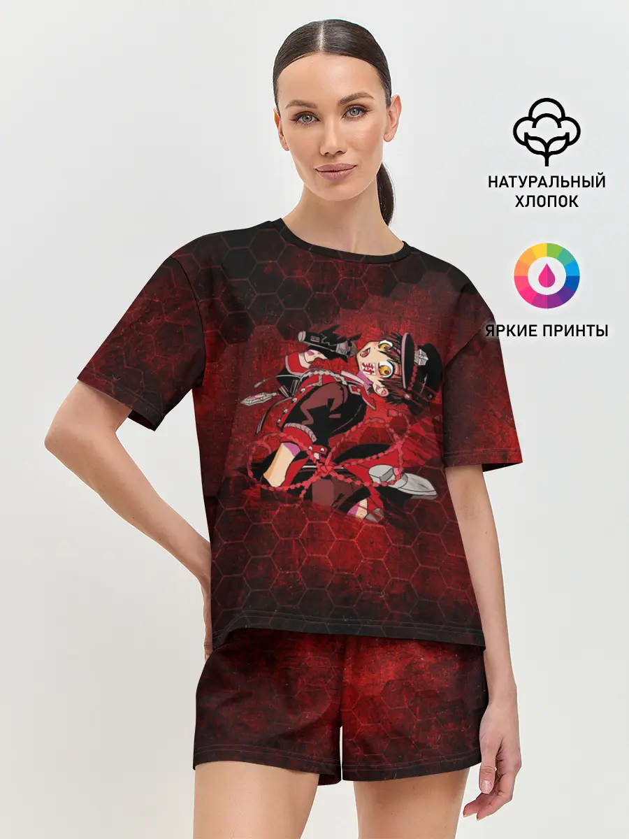 Женская пижама с шортами / Ханако