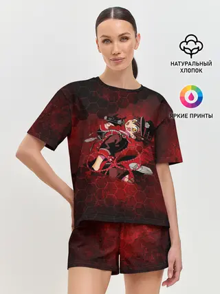 Женская пижама с шортами / Ханако