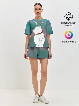 Женская пижама с шортами / Icebear