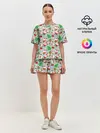 Женская пижама с шортами / Новый Год