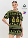 Женская пижама с шортами / Avo christmas