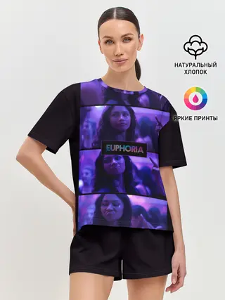 Женская пижама с шортами / сериал Euphoria