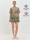 Женская пижама с шортами / Пейзаж