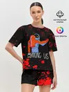 Женская пижама с шортами / Among Us
