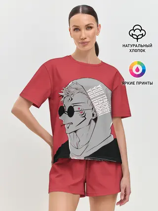 Женская пижама с шортами / Магическая битва, jujutsu