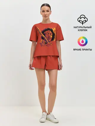 Женская пижама с шортами / Джимми Хендрикс