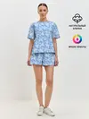 Женская пижама с шортами / Новый Год