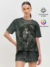Женская пижама с шортами / Леви Аккерман - темная личность