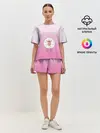 Женская пижама с шортами / веселая овечка