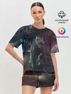 Женская пижама с шортами / Cyberpunk 2077