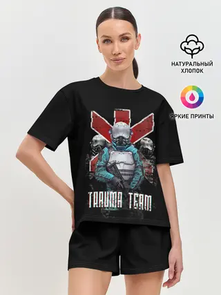Женская пижама с шортами / CYBERPUNK TRAUMA TEAM