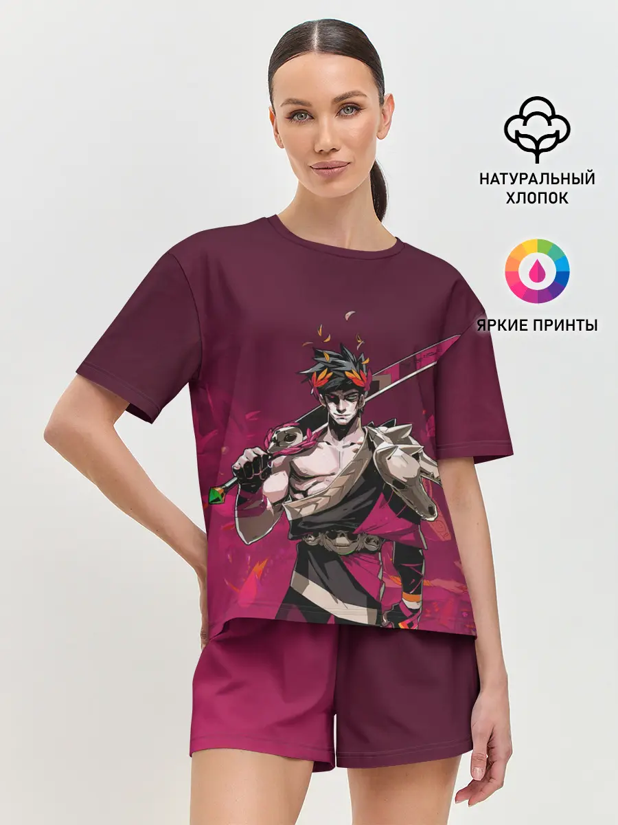 Женская пижама с шортами / Hades