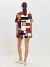 Женская пижама с шортами / Color blocking