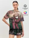 Женская пижама с шортами / АСКА в своем костюме пилота