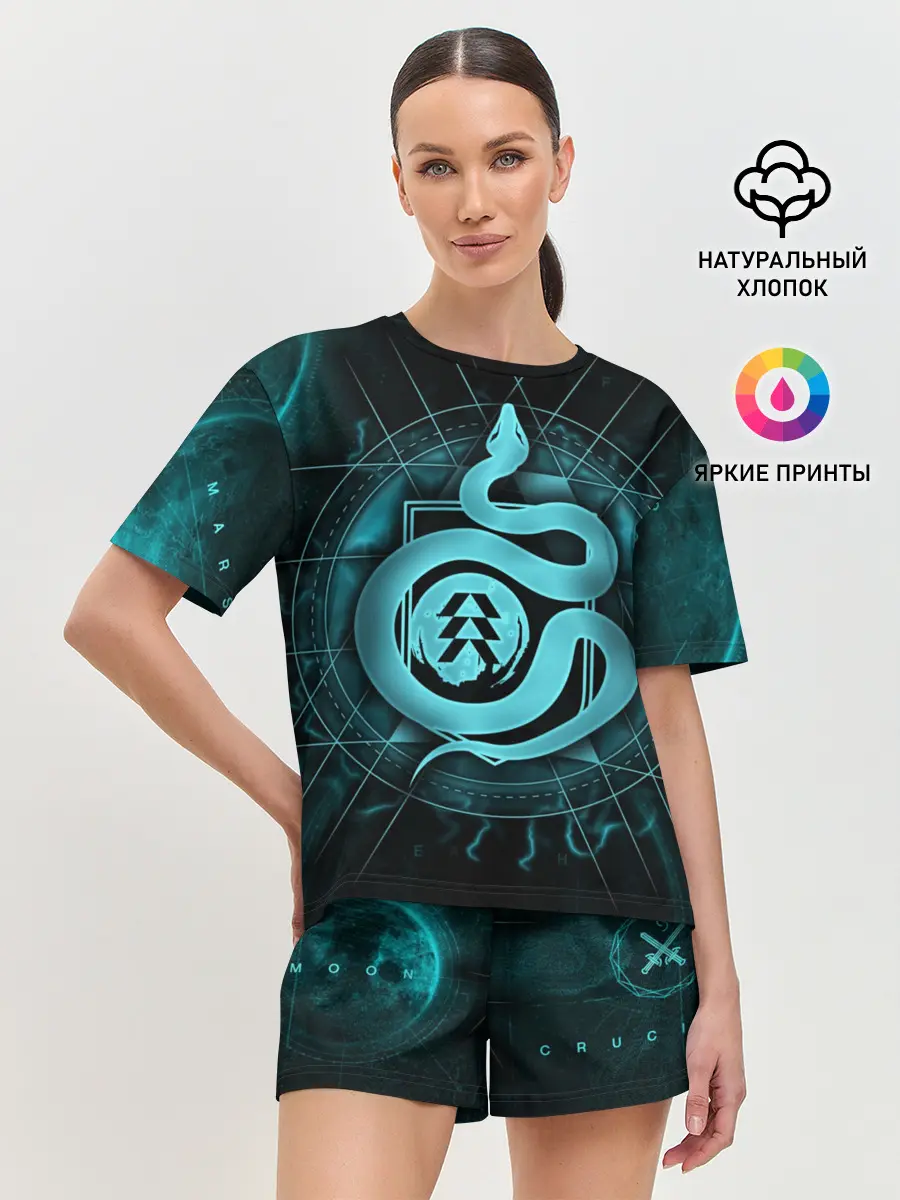 Женская пижама с шортами / DESTINY 2 HUNTER