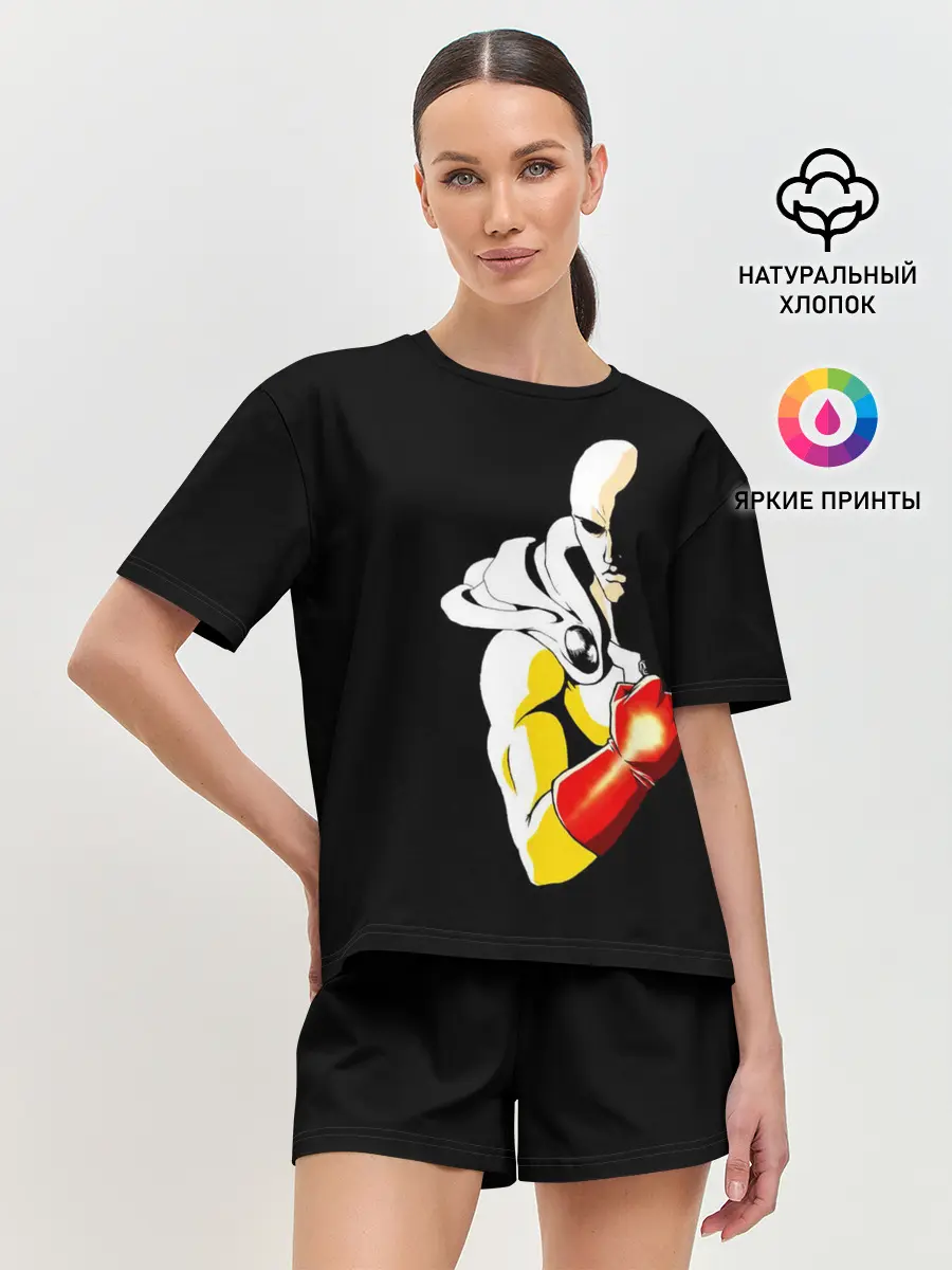 Женская пижама с шортами / Сайтама | One Punch Man