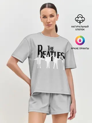 Женская пижама с шортами / The Beatles