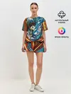 Женская пижама с шортами / Танджиро Камадо Клинок демонов