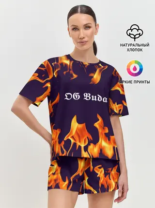 Женская пижама с шортами / OG Buda