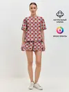Женская пижама с шортами / День защитника Отечества