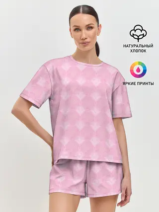 Женская пижама с шортами / Любовь